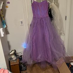 Beautiful Purple Formal Vintage dress