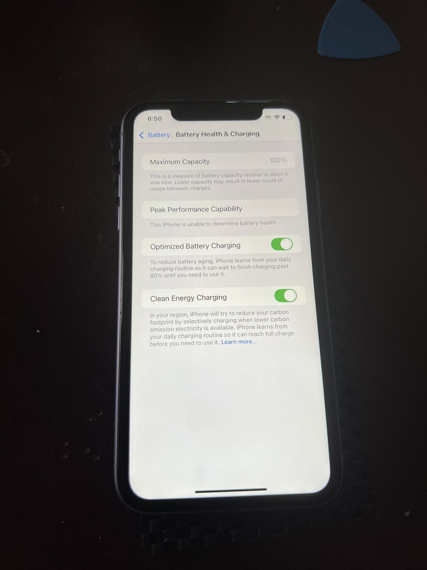 iPhone 11 Unlocked Purple No Face ID 