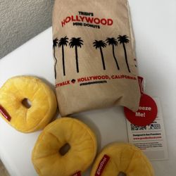 New Dog Toy Trish's Donuts SF