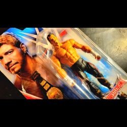 (2015) Mattel, Wrestlmania XX, New, Eddie Guerrero figuer (package wear) & Intercontinental belt, firm..