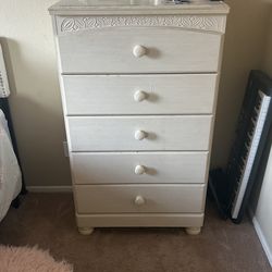 Beige Girls Dresser