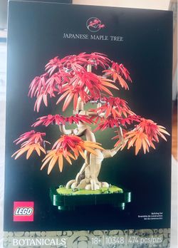 LEGO - Botanicals Japanese Red Maple Bonsai Tree  #10348