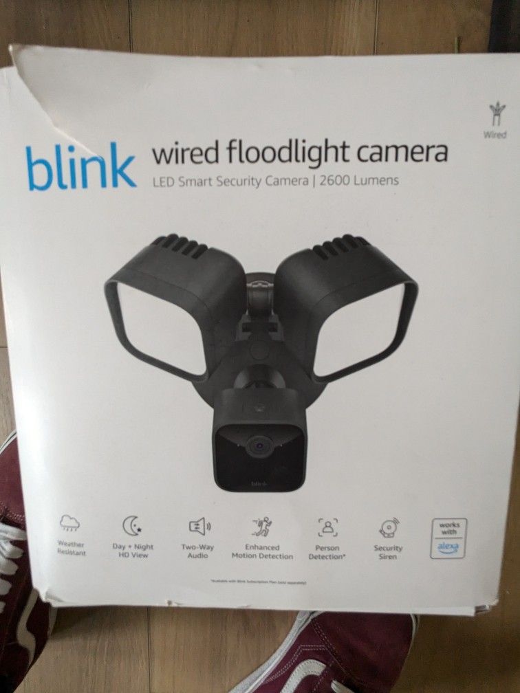 Blink Wired Floodlight Camera 