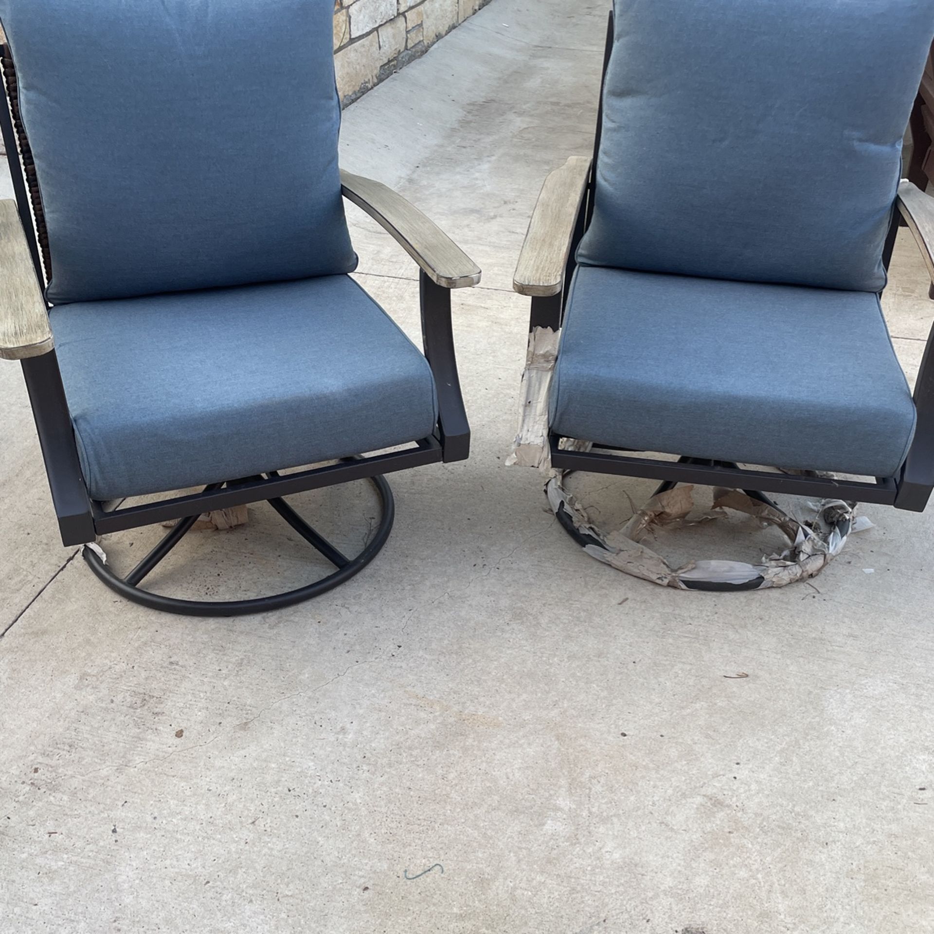 Brand New Swivel Rocking Chairs