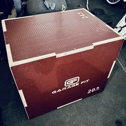 3-in-1 Wood Plyo Box (16"/20"/24")