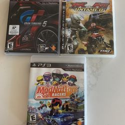 Grand Turismo 5, Mx vs Atv, Mod-nation Racers