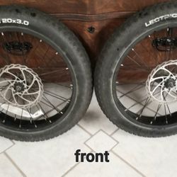 2 Lectric Front Wheels For EBikes $50 Each 