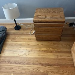 Oak Night Stand 