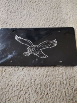 Warcraft Black License Plate