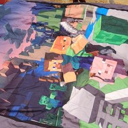 Mincraft Comforter...rversable