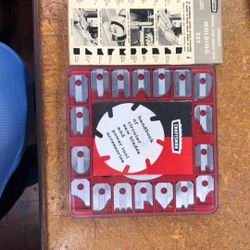 Craftsman Kromedge radial and bench molding set.          set that