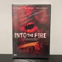 Into The Fire DVD Movie NEW SEALED Horror Art Hindle Y2K 2004