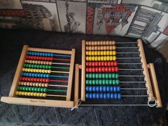 2 abacuses learning toys