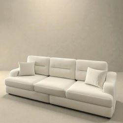 Off White Sofa Couch | New In Box | $70 down 