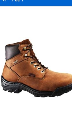 MENS WORK BOOTS WOLVERINE WATERPROOF SLIP OIL NEW SIZE 9.5 NEW