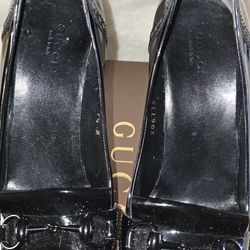 Authentic Gucci Loafer Heels