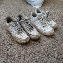 2 Pairs Airforce 1 Used 