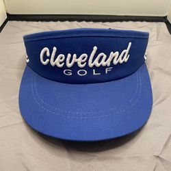CLEVELAND GOLF VISOR STRAPBack Hat Cap OSFA JUMBO