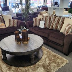 SALE!!! Sofa & Loveseat, Made In The USA, Custom Made