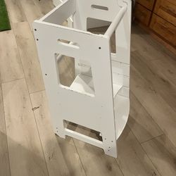 White Wooden Kids Tower