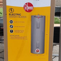 Rheem 50 Gallon Electric (Tall) Water Heater