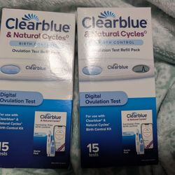 Clear Blue Digital Ovulation Tests ( 2 Boxes) 