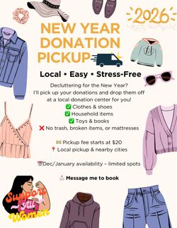 Donation Pickup ๐ฅ๏ธ๐จ๏ธ๐โฝ๏ธโฐ๐งข๐๐