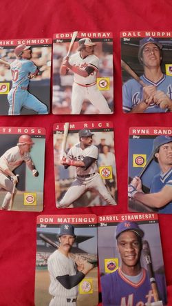 1985 Topps 3-D baseball cards