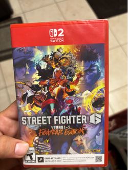 Street Fighter 6 Years 1-2 Fighters Edition Nintendo Switch 2 Brand New