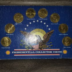 1992 Shell Station President Coin Collection 