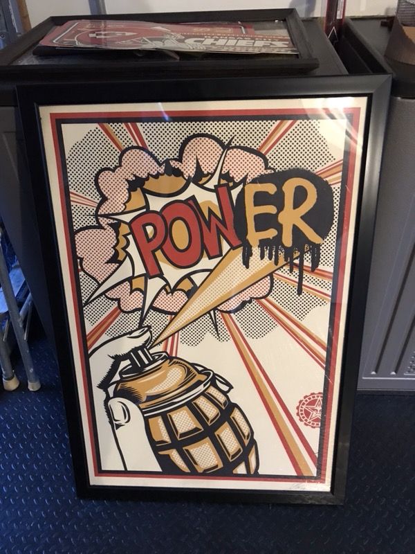 Obey Print signed by Shepard Fairey!