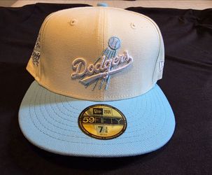 DODGERS NEW ERA HAT 7 3/8 BRAND NEW $60