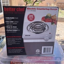 Better Chef, Better Results Electronic Countertop Range