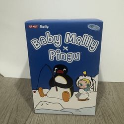 Baby Molly X Pingu Happy Fishing - Plush Pendant 