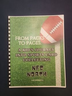 Children's Sports Card Book (NFC NORTH)