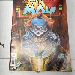 Mad Magazine Everything Floats In Here #10 Dec 2019 "IT" "Pennywise"