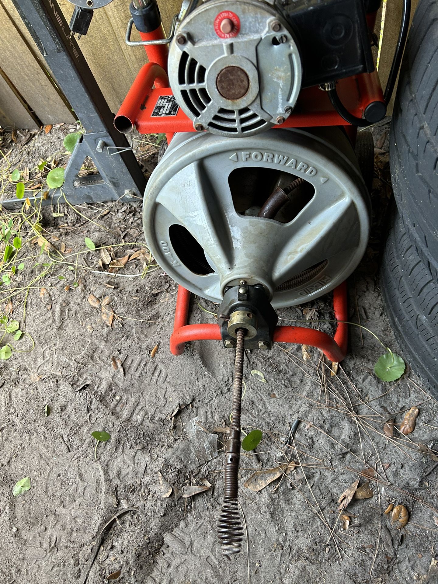 75 ft electric plumbing snake