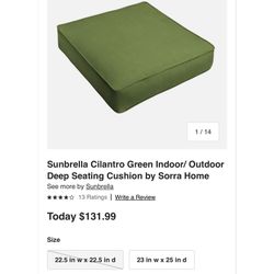 Subrella Green Cushion Set 