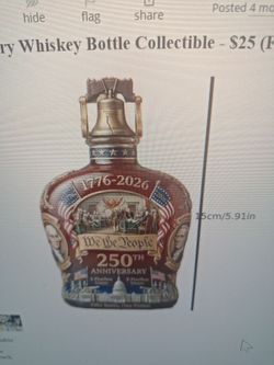 250th Anniversary Bottle Collectable