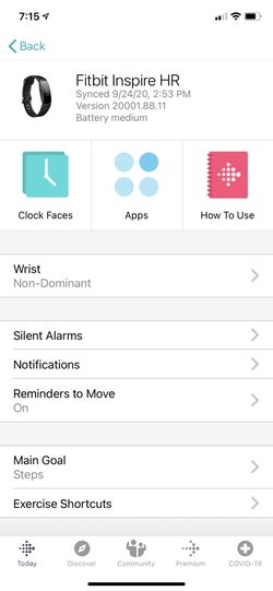Fitbit Inspire HR - lavender