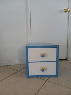 Great Condition Sturdy Winnie the Pooh two drawer dresser