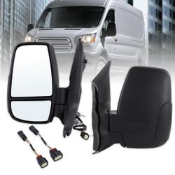 Left Driver Side Door Mirror Compatible With 2015-2025 