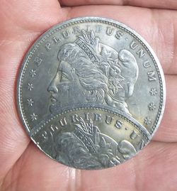 MORGAN DOLLAR W/ ERRORS SILVER IN NORWALK