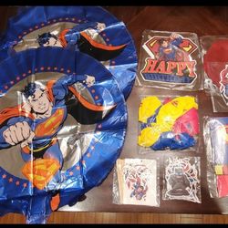Superman Birthday Party Supplies 
