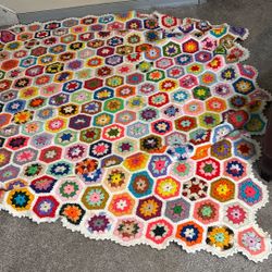 Beautiful Hand Made bed Cover