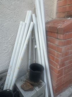 Plastic pipes  2” x 5’ Free