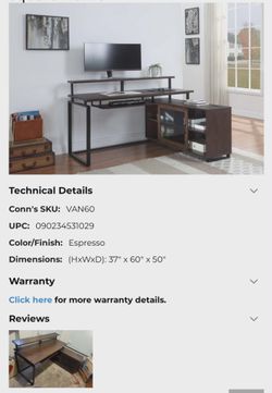 Brown desk