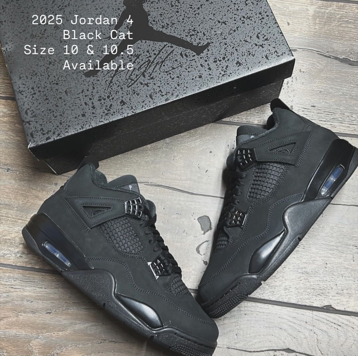 2025 Jordan 4 Black Cat