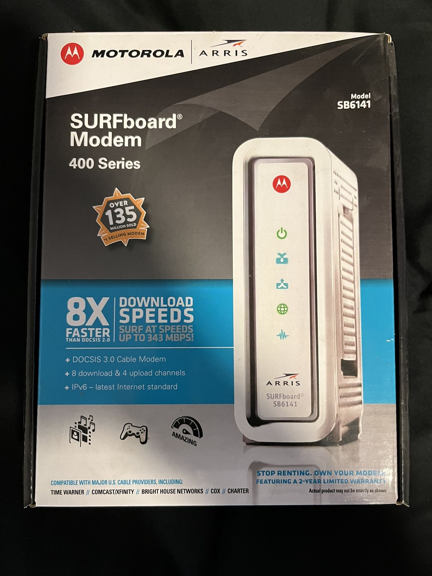 Motorola Arris Surfboard SB6141 Modem 