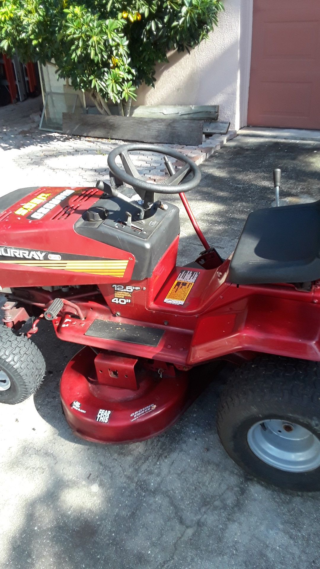 2000 murray riding lawn mower sales
